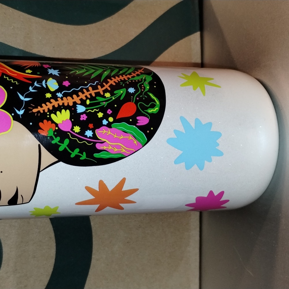 Limited edition by Manuela Guillén & Starbucks 16 -0z - Picture 4 of 5